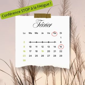 Conférence STOP à la Fatigue !/ évènement